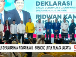 12 Partai Resmi Usung RK-Suswono di Pemilihan Kepala Daerah Jakarta 2024