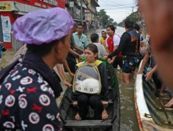 Bencana Banjir Myanmar saat Pertempuran Saudara Imbas Kudeta, 226 Orang Tewas