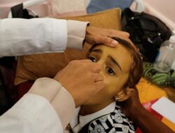 UNRWA Desak Gencatan Senjata Selama Vaksin Polio di Gaza