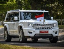 Tampang Sangar Maung Garuda Tunggangan Prabowo ke Istana