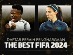 Daftar Peraih Penghargaan The Best FIFA 2024