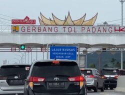 Tol Padang-Sicincin Uji Coba 15 Desember, Tak Dipungut Biaya