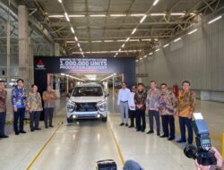 Mitsubishi Capai Catatan Unggul Produksi 1 Juta Kendaraan Pribadi di Indonesia