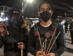 Polisi di Makassar Dipanah Genk Kendaraan Bermotor Roda Dua saat Pulang Dinas