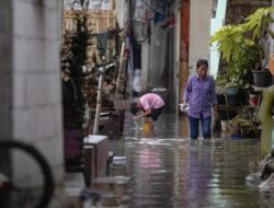 Bencana Banjir Rob Landa Pluit Jakut: Permukiman Sampai sekarang Jalan Terendam