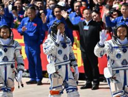 China Kirim 3 Astronaut ke Stasiun Antariksa Tiangong
