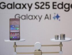 Penampakan Hp Tipis Samsung Galaxy S25 Edge