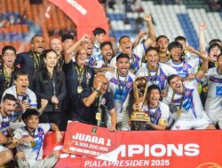 Reaksi Manajer Port FC Usai Juara Piala Pemimpin Negara 2025