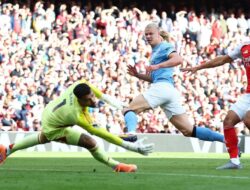 Guardiola Harap Haaland Efisien Pulih usai Cidera Lawan Arsenal