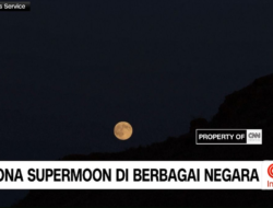 Supermoon Tutup Tahun! Kejadian Unggul Langka di Langit Dunia