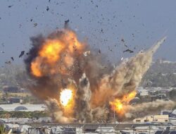 Israel Bombardir Gaza via Udara, Incar Kamp Pengungsian