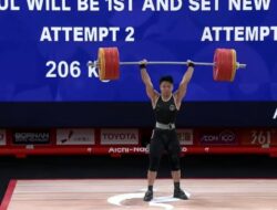Pecahkan Catatan Unggul Dunia, Rahmat Erwin Abdullah Raih Emas Asian Games 2026